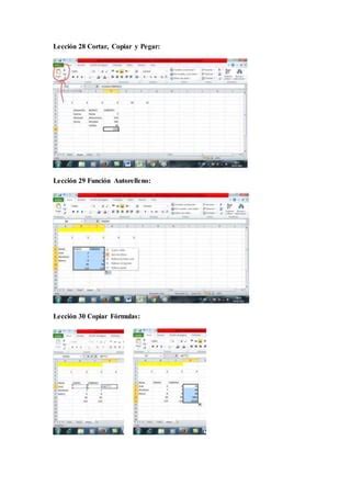 Manejo De Excel PDF