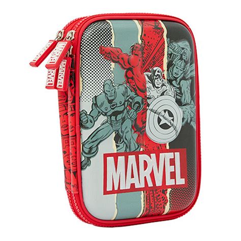 Cartuchera Mooving Doble Eva Marvel Triskel Librería