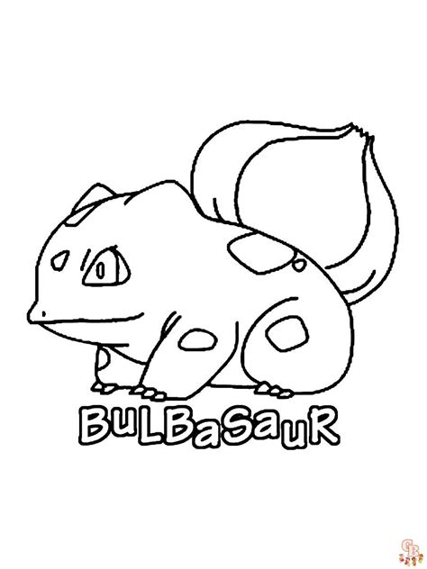 Dibujo De Bulbasaur Para Colorear Dibujos Para Colorear Para Imprimir