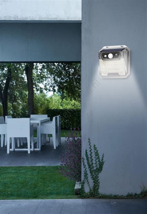 Immax 08485L LED Solar Wandlamp Met Een Sensor LED 3W 5 5V IP65