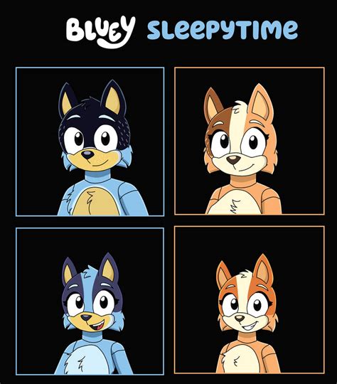 Sleepytime Bluey Ffia Based On Abbas Voyage By Timberwolf2003 On