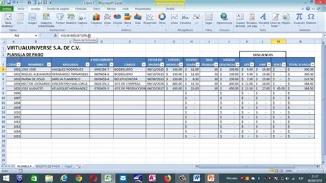 Como Hacer La Formula De Pago En Excel Image To U