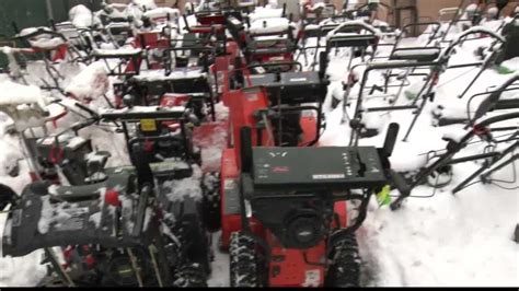 Snow blower repair shops see boom in business