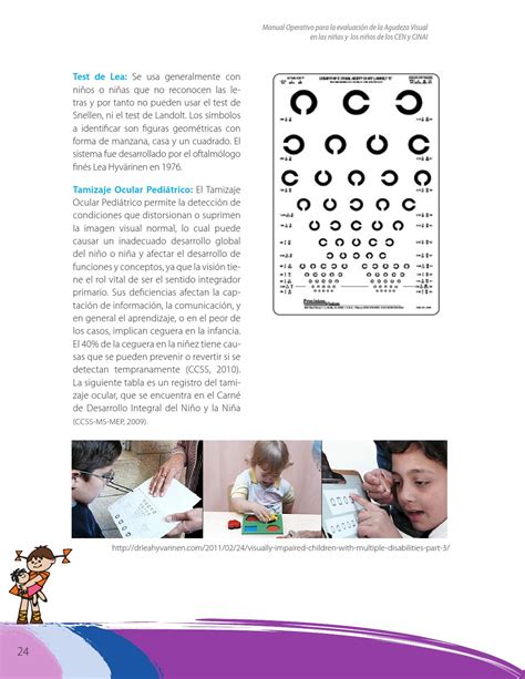 Evaluación de la agudeza visual by UTIC CEN CINAI Issuu