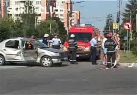 EXCLUSIV Accident La Interservisan In Cluj Napoca O Masina A Fost