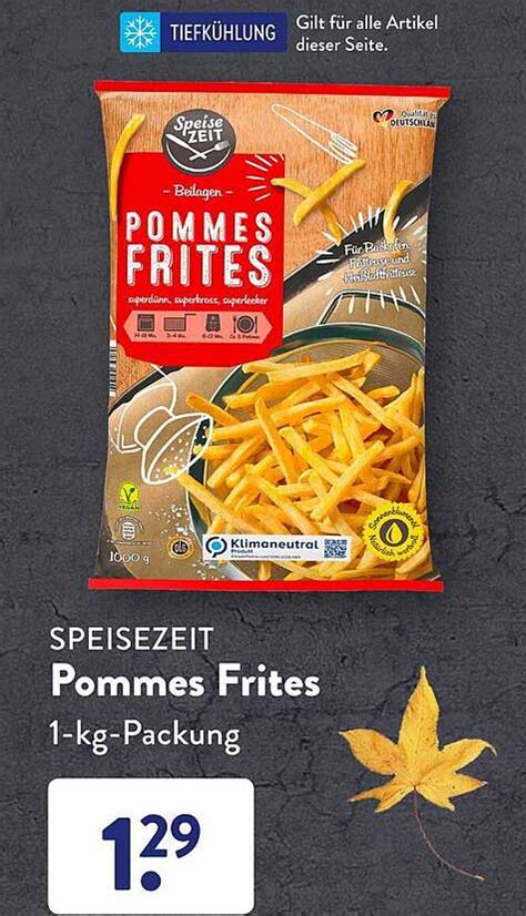 Speisezeit Steakhouse Pommes Angebot Bei Aldi Sud