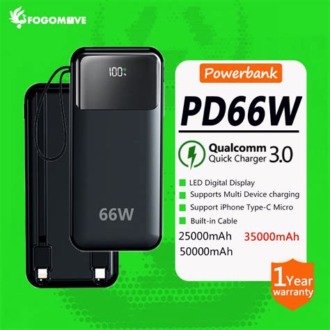 Brand Pd W Powerbank Mah Mah Original Fast Charging Built