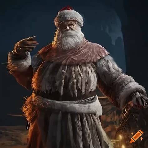 Santa Claus Character In Elden Ring On Craiyon