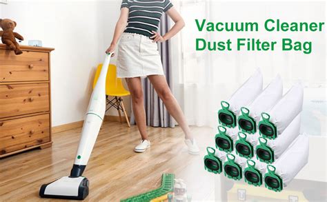 Amazon de 10 Stück Staubsaugerbeutel für Vorwerk Kobold VB100 FP 100