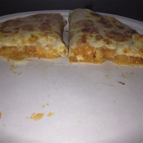 Buffalo Chicken Quesadilla Breaded Chicken Wrap Shredded Cheese Frank Red Hot Ranch Dressing