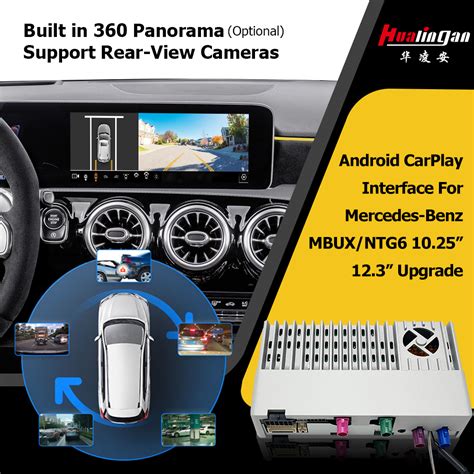 Hualingan Android Carplay Interfacefor Mercedes Factory 1025 123