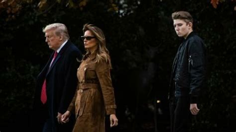 Donald Trump Plaudert Ber Sohn Barron Glaube Nicht Dass Er Schon