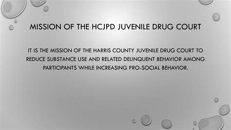 Ppt Harris County Juvenile Probation Drug Court Powerpoint Presentation Id553454