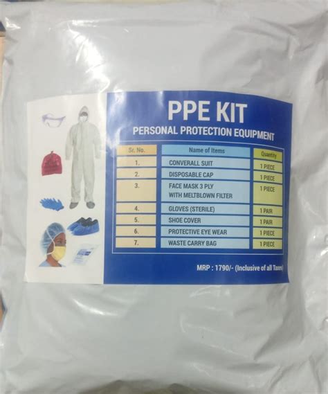 Non Woven Free Size Disposable PPE Kit At Rs 850 In Katihar ID