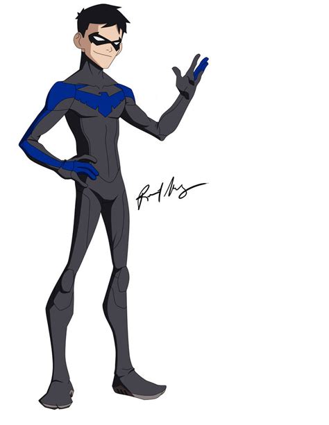 young justice nightwing by robert023 on DeviantArt