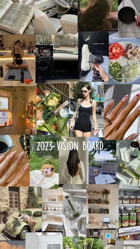 2023 vision board