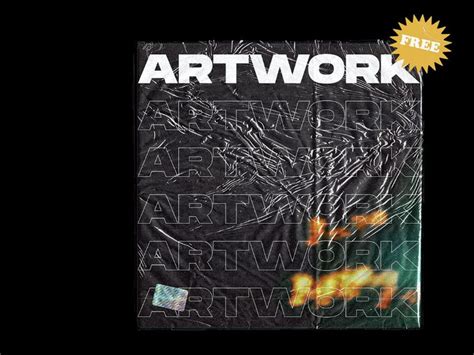 Plastic Album Cover Mockup By Owen Mchugh Epicpxls