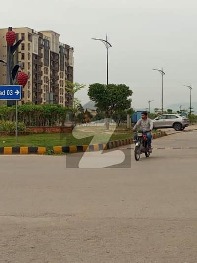 Sector H Street Size Marla Park Face Plot Availible For Sale Bahria