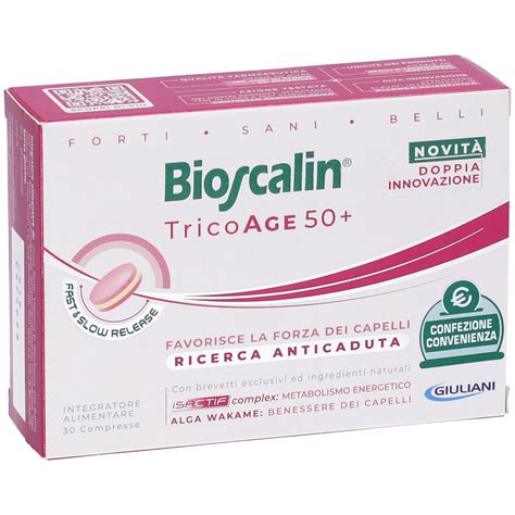 Bioscalin Tricoage Formato Mese Compresse Redcare