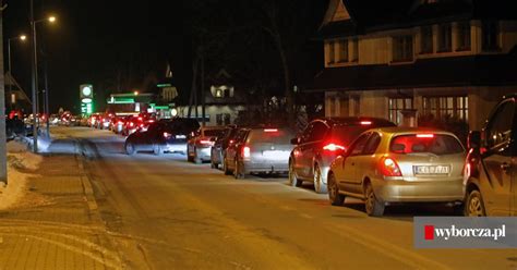 Zakopane Sparali Owane Kierowcy Boj C Si Podwy Ek Cen Benzyny