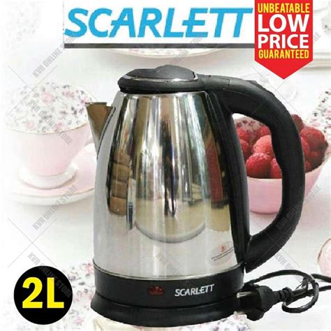 Top Selling Scarlett Kettle Liters High Quality Stainless Steel