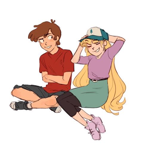 Daily Dipcifica Doodles On Tumblr In 2024 Dipper And Pacifica