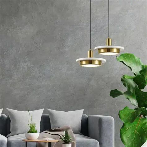 Costes Marble And Metal Led Pendant Various Colours Lightstore