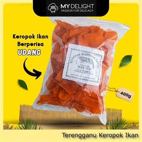 Kuala Terengganu Fish Cracker Keropok Ikan Tamban Sg Ready Stock