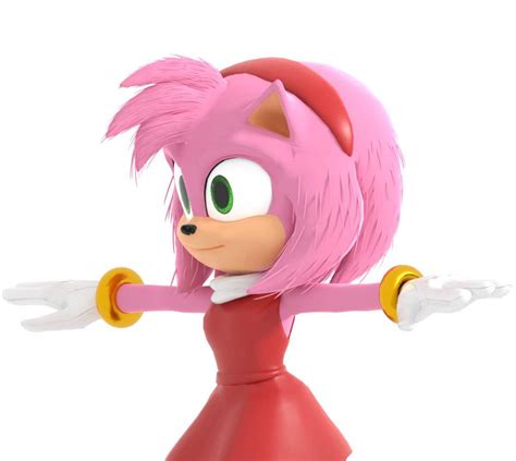 Amy Rose (in Movie Style) | Sonic the Hedgehog! Amino