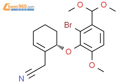 869369 38 06s 6 2 溴 3 二甲氧基甲基 6 甲氧基苯氧 1 环己烯 1 乙腈cas号869369 38 0