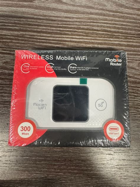 Мобильный Роутер Wi-Fi 4G LTE SIM карманный белый — Reseiiup