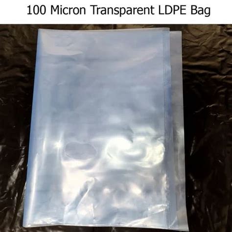 Microns Transparent Ldpe Bag For Packaging At Kg In New Delhi