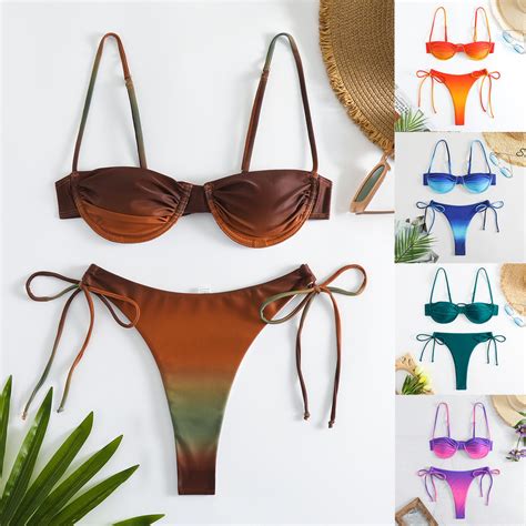 B I H Tr B Ng Th P Bikini D Nh Cho N B I Ba I M M U Chuy N M U Shopee Vi T Nam