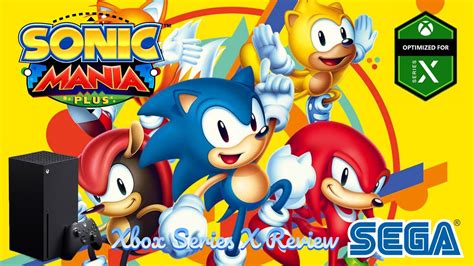 Sonic Mania Plus Xbox Series X Review YouTube