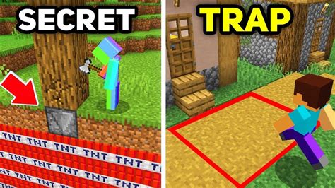 6 New Minecraft Traps Everybody Should Know In 120 Youtube