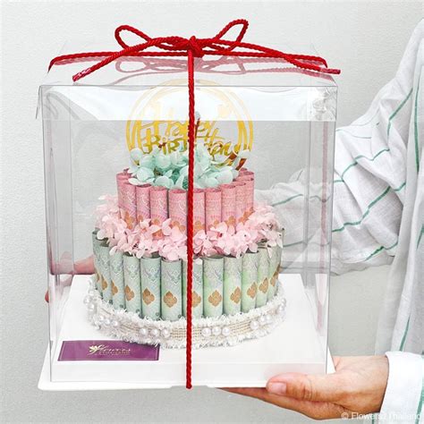 Money Cake Wishful Birthday Flowers Thailand