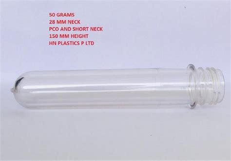 Gm Pco Short Neck Pet Preform For Making Water Bottle Neck Size