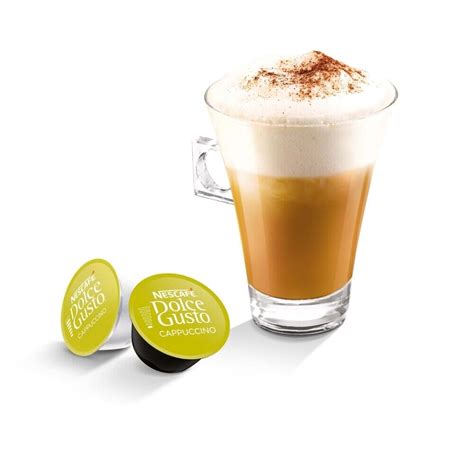 Kapseln Nescafe Dolce Gusto Cappuccino Mit Kaffee Lieblich Und Milch