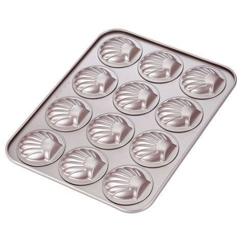 Chefmade Madeleine Mold Cake Pan Cavity Non Stick Scallop Madeline