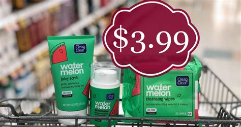 Clean And Clear Watermelon Facial Products Just 3 99 At Kroger Kroger