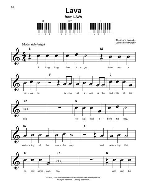 Lava | Sheet Music Direct