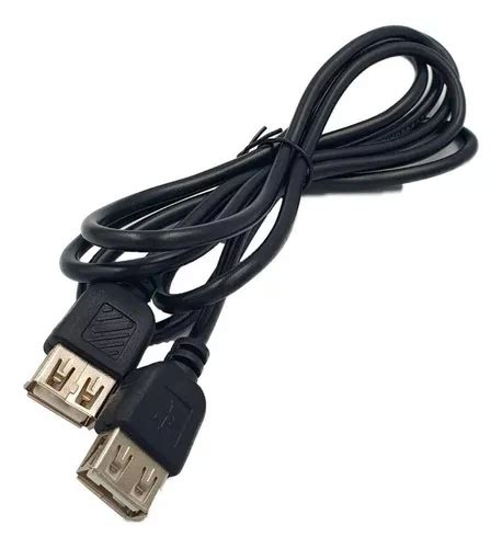 Cabo Usb Extensor Metros Extens O F Mea X F Mea Cor Preto