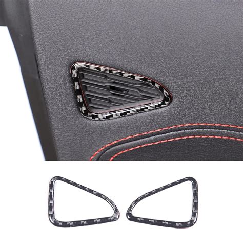 Amazon Daeiclru 2Pcs Real Carbon Fiber Car Door Speaker Frame Trim