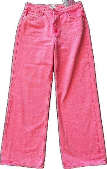 Rare Zara Hot Pink Jean Pink Jeans Hot Pink Zara