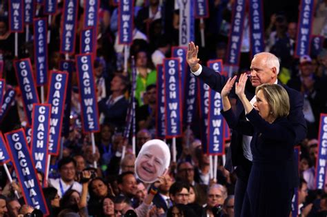 Minnesota Governor Tim Walz Accepts Vp Nomination At Democratic