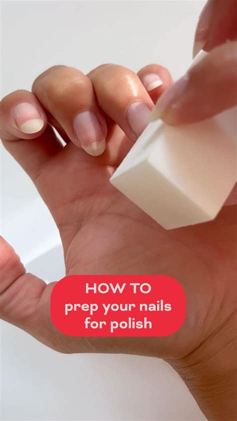 How To Prep Your Nails For Polish Beauty Hacks Nails Nails Nail Manicure