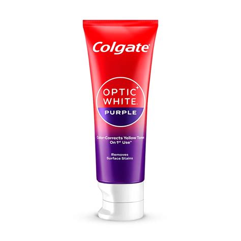 Colgate Optic White Purple Toothpaste For Whitening Colgate My