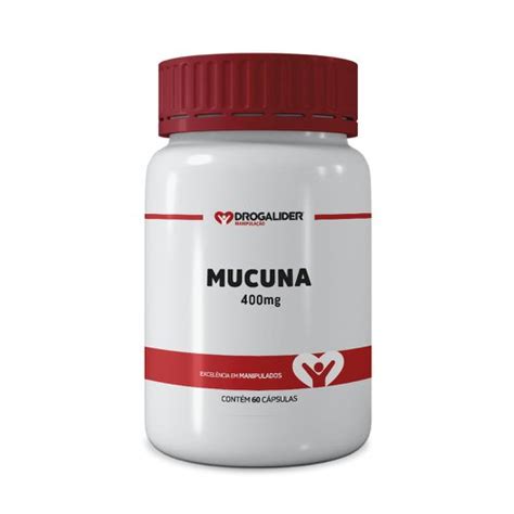 Mucuna 400mg 60 Cápsulas Drogalider