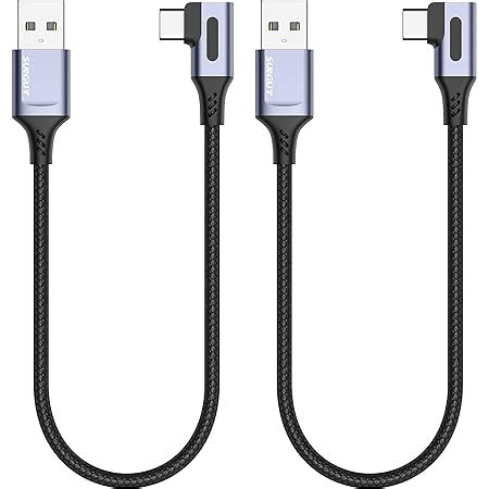 Techgear C Ble Usb C Cm Type C Angle Droit Charge Et Sync