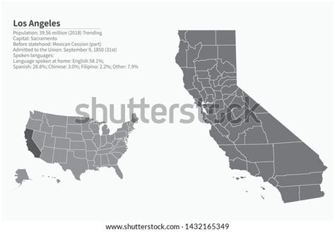 Silhouette Vector Map United States America Image Vectorielle De Stock Libre De Droits